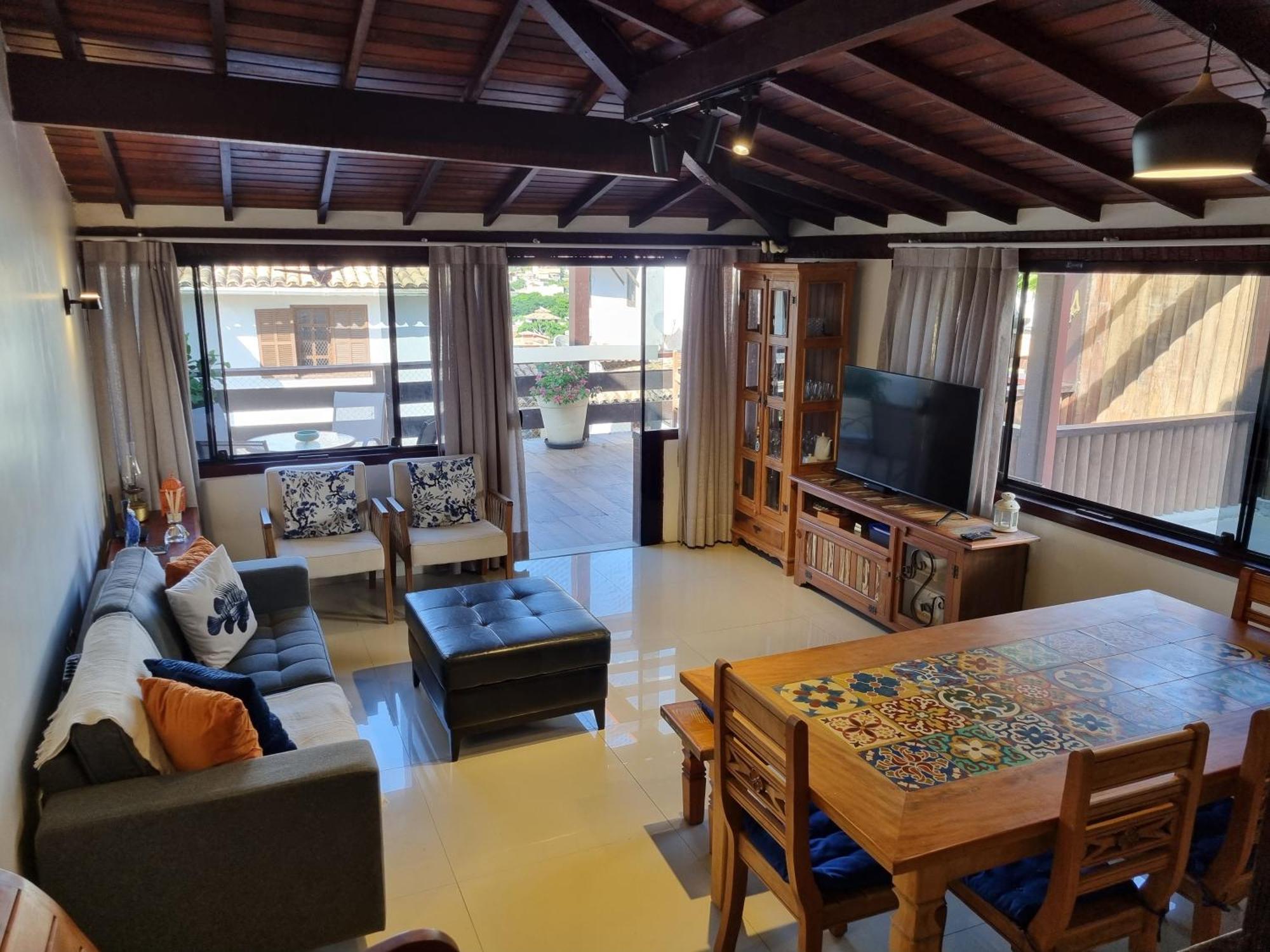 Casa Aprazivel No Alto De Buzios Villa Екстериор снимка